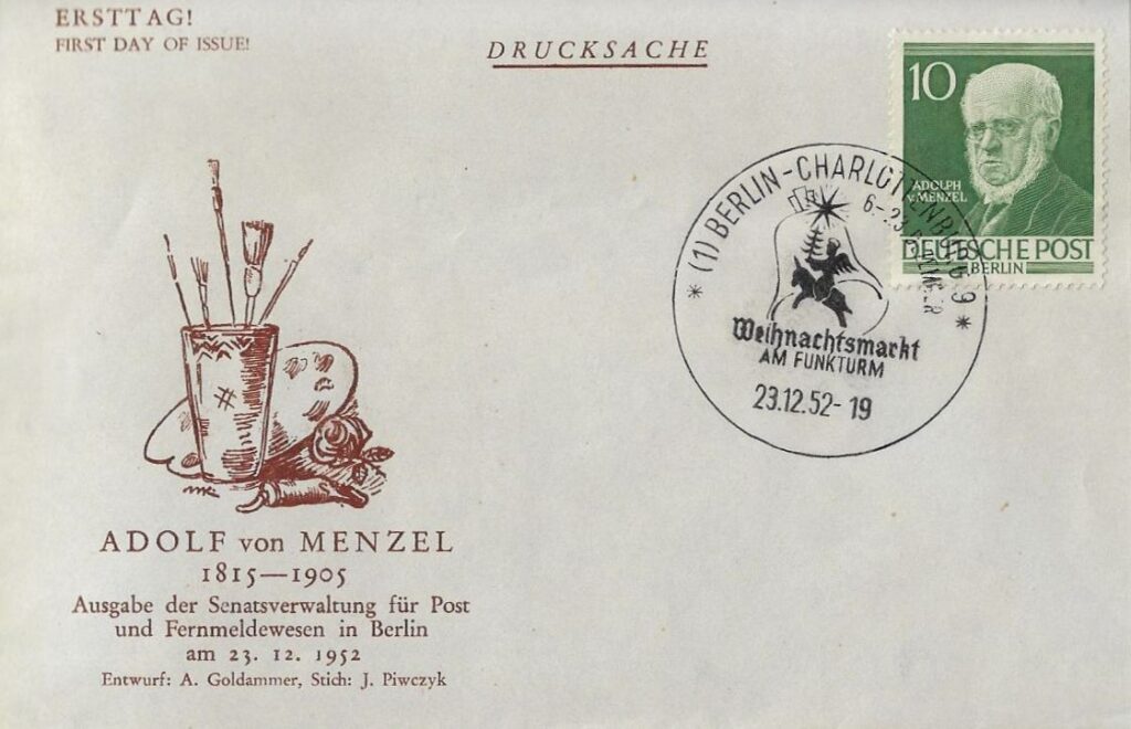 95 fdc first day of issue m.kalns x kaverrmann